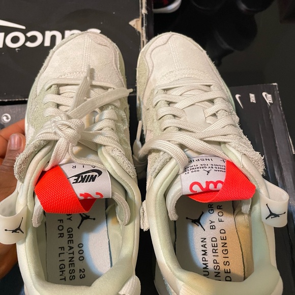 Air Jordan MA2 'Honeydew' CV8122-300 Men Basketball Shoes Sz 8 Like New no box - Picture 7 of 9